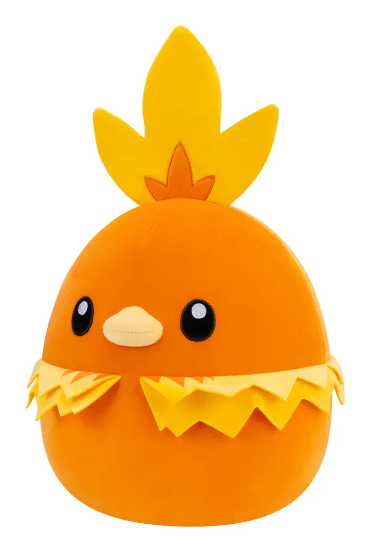Barely Sensible Collectables Plush Squishmallows - 10 Inch - Pokémon - Torchic