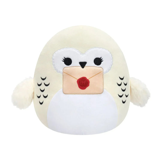 Barely Sensible Collectables Plush Squishmallows - 8 Inch - Harry Potter - Hedwig with Letter