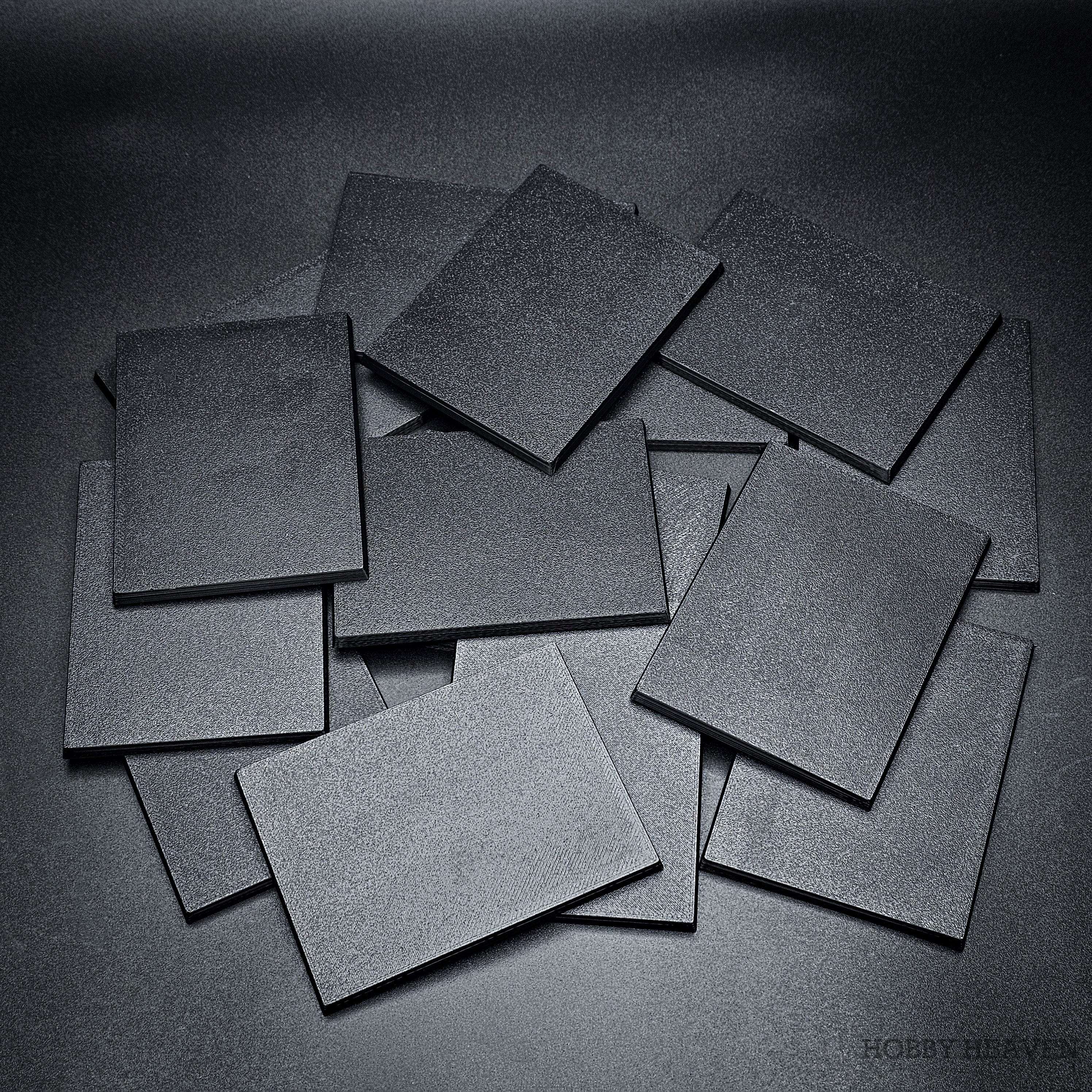 Base 100x75mm Rectangle Plain Plastic Bases 3d Print