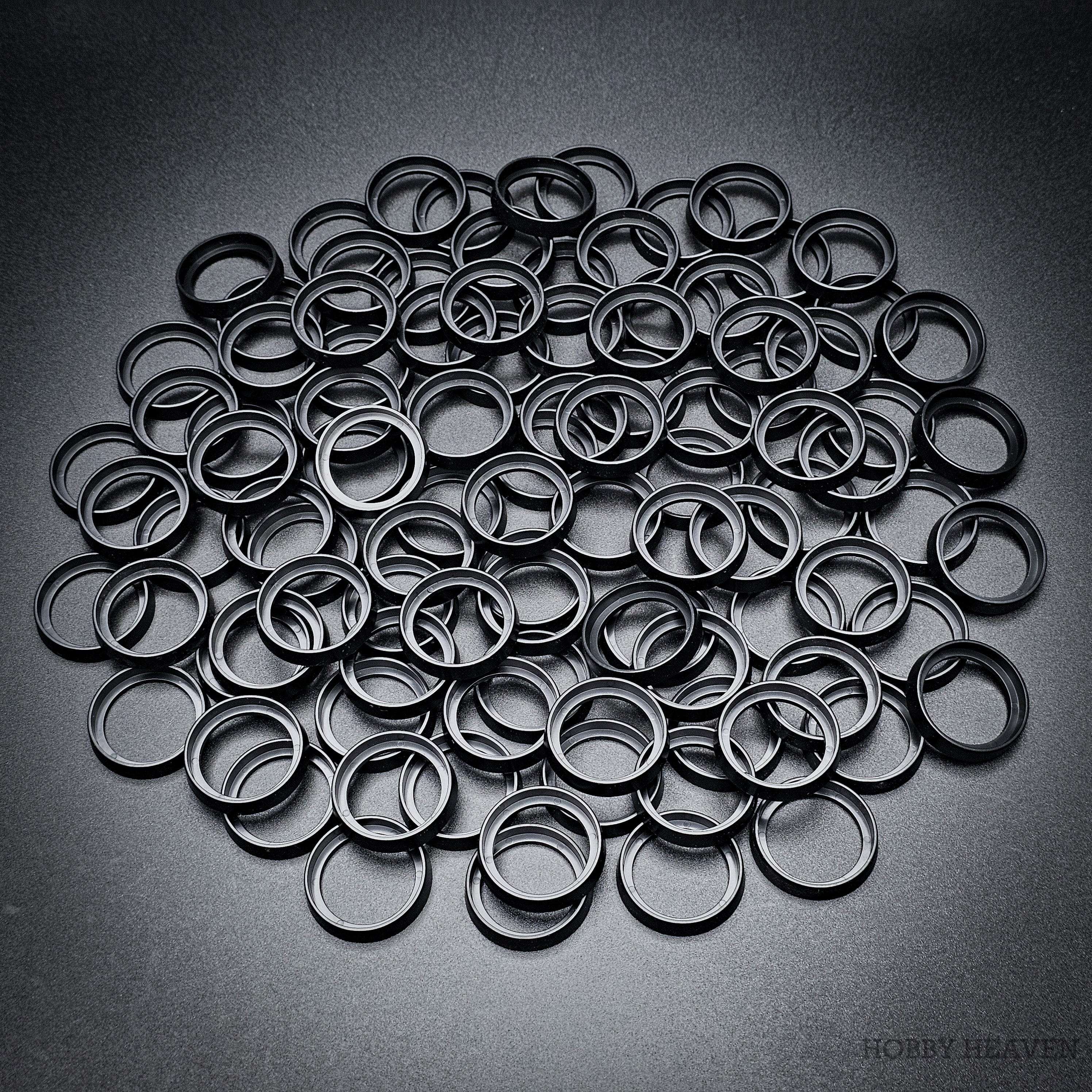 Base 25mm to 28mm Round Base Converters ABS Plastic