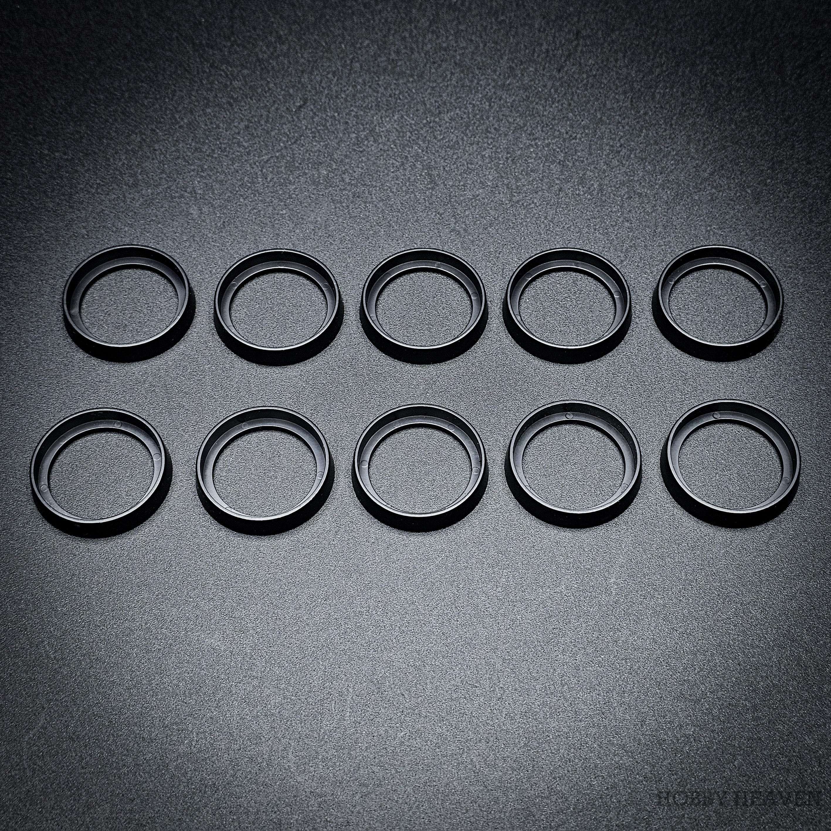 Base 25mm to 28mm Round Base Converters ABS Plastic
