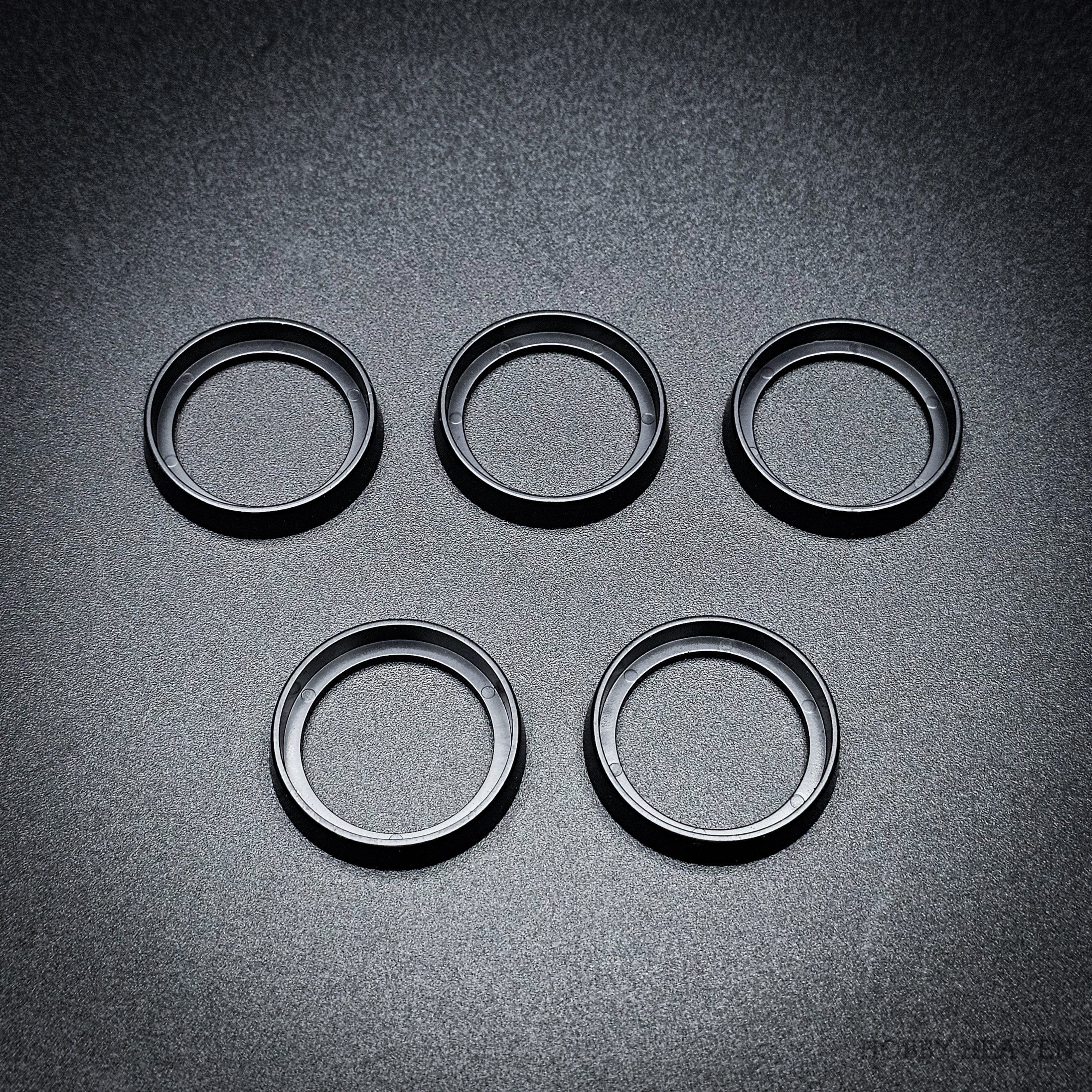 Base 25mm to 28mm Round Base Converters ABS Plastic