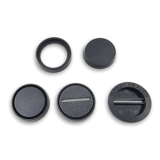 Base 25mm to 28mm Round Base Converters ABS Plastic