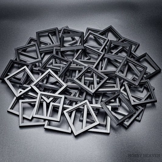 Base 40 to 50mm Square Bases Converters 3d Print
