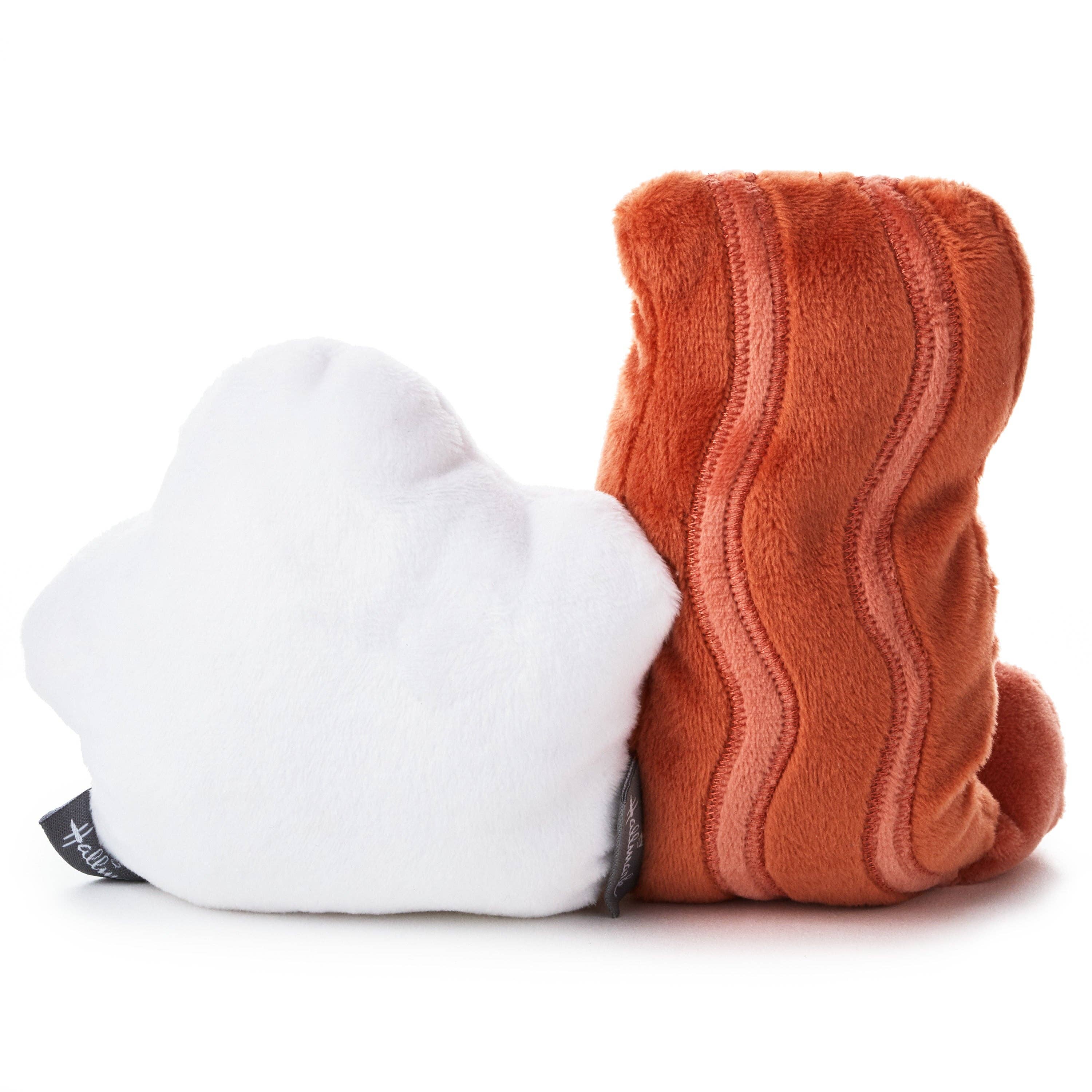 Hallmark Plushie Better Together Bacon & Egg Magnetic Soft Toy Pair