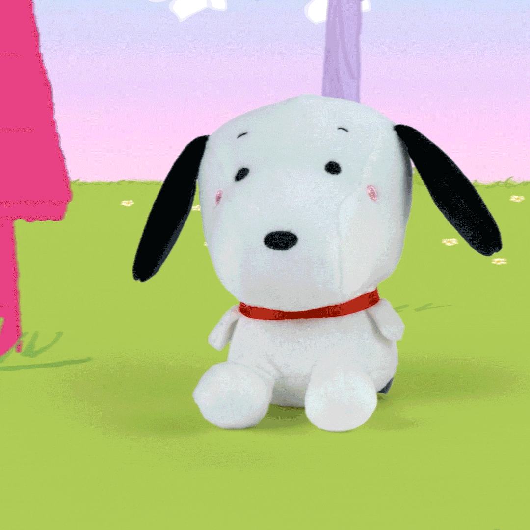 Hallmark Plushie Better Together Snoopy & Woodstock Magnetic Soft Plush Pair