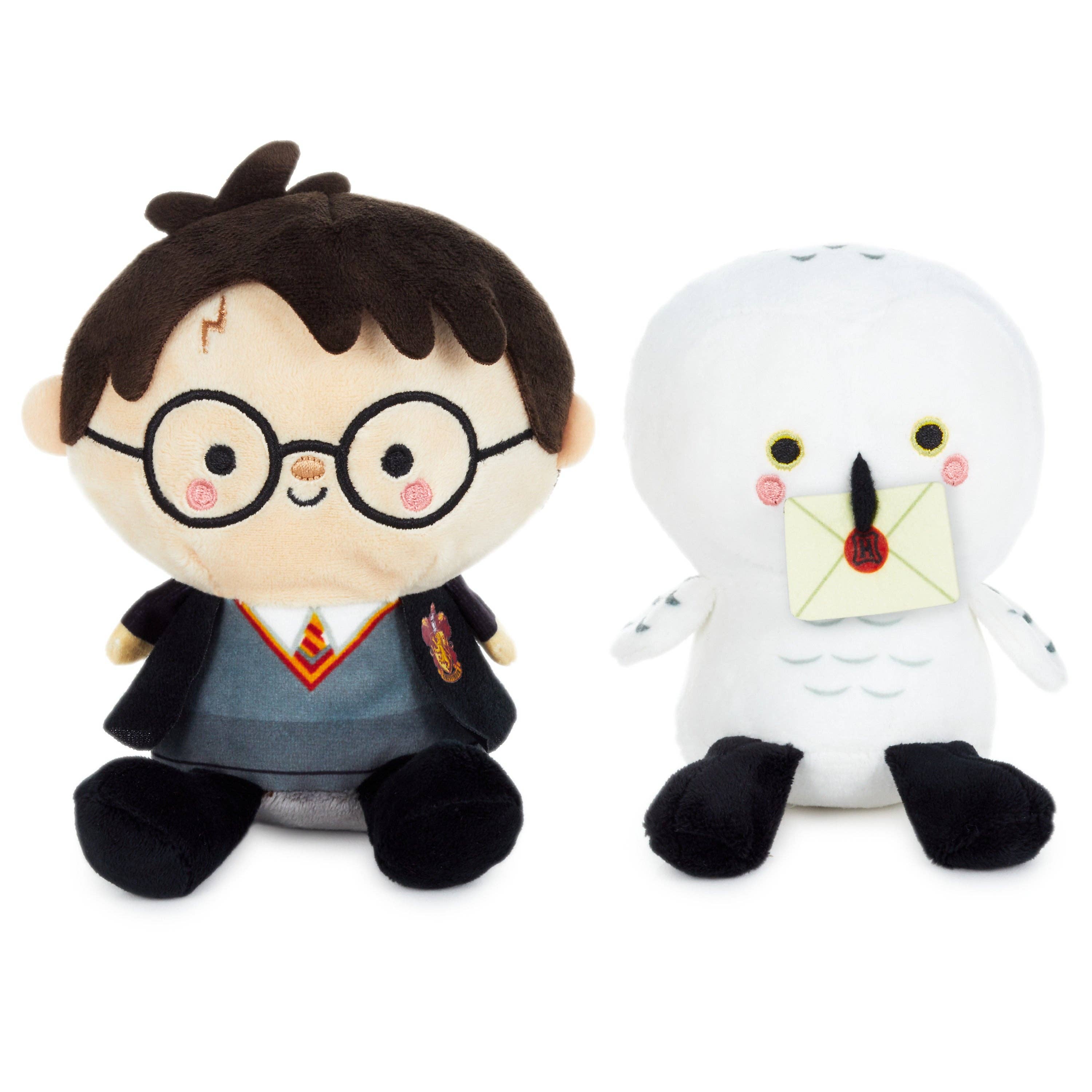 Hallmark Plushie Bettertogether Harry Potter™ & Hedwig Magnetic Soft Toy Pair