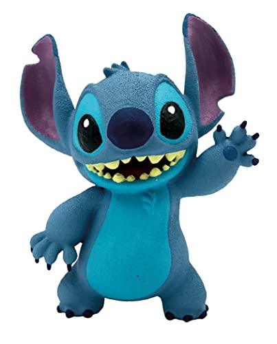 Blue Pirate Toy Bullyland 12587 - Toy Figure Stitch from Walt Disney Lilo & Stitch, approx. 6 cm, Detailed Ideal as a Small Gift for Children from 3 Years