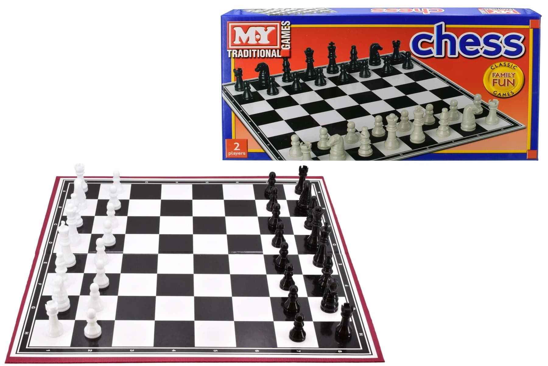 Toys & Games > Games > Board Games Traditional Chess Classic Family Game For 2 Players 5050837432418