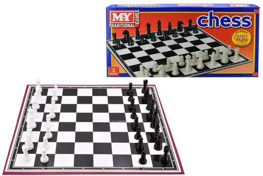 Toys & Games > Games > Board Games Traditional Chess Classic Family Game For 2 Players 5050837432418