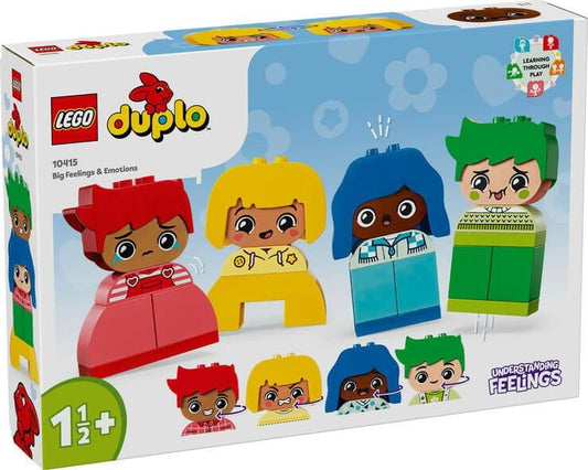 Toys & Games > Toys > Construction Toys > Interlocking Blocks > LEGO > LEGO Duplo Lego Duplo 10415 My First Big Feelings & Emotions for Ages 18M and Up 673419388757