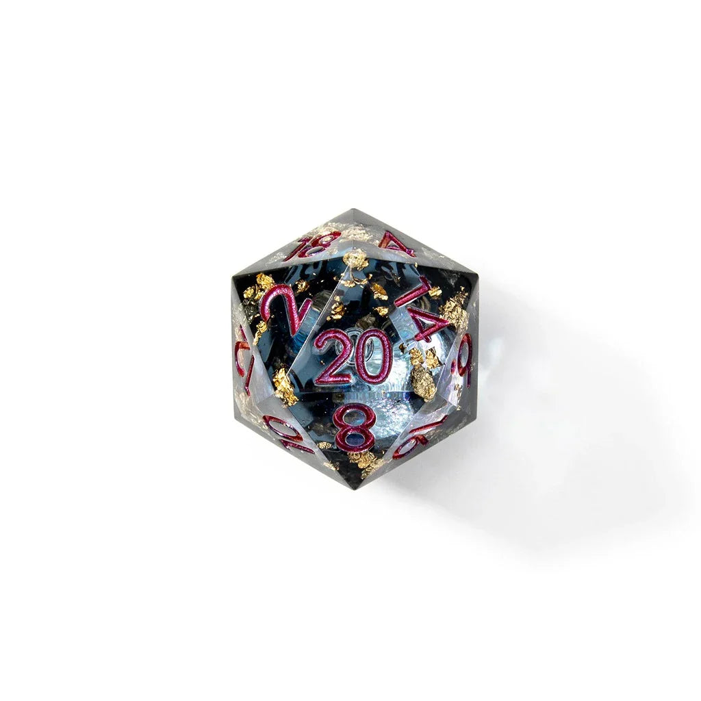Celestial Shadow | 33mm D20 | Oversized Liquid Core - DICE
