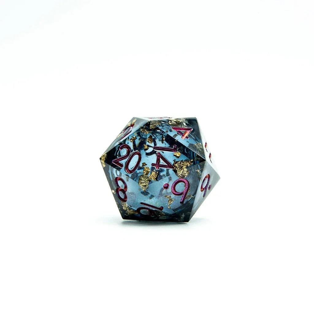 Celestial Shadow | 33mm D20 | Oversized Liquid Core - DICE