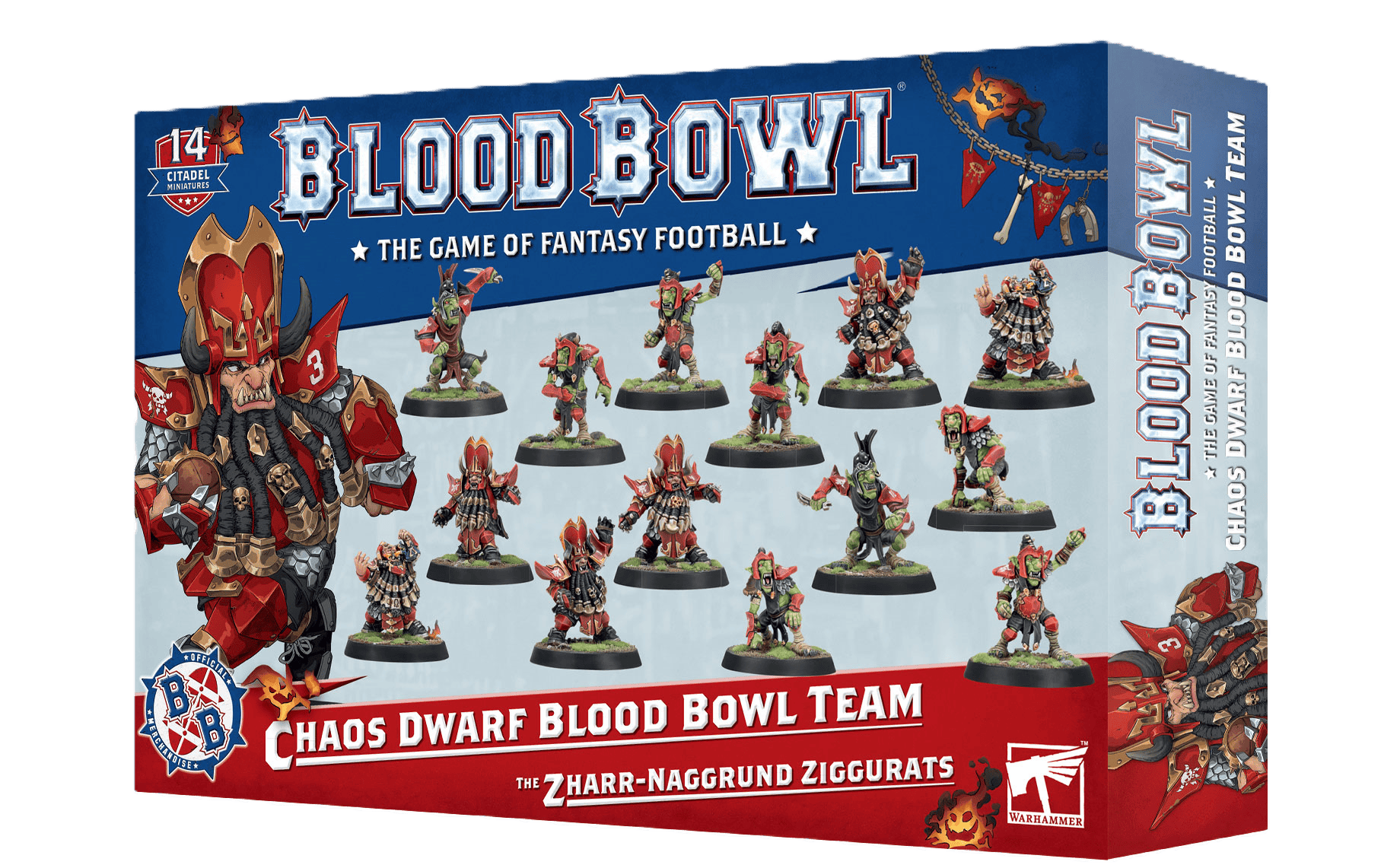 Blood Bowl BLOOD BOWL: CHAOS DWARF TEAM 5011921218226
