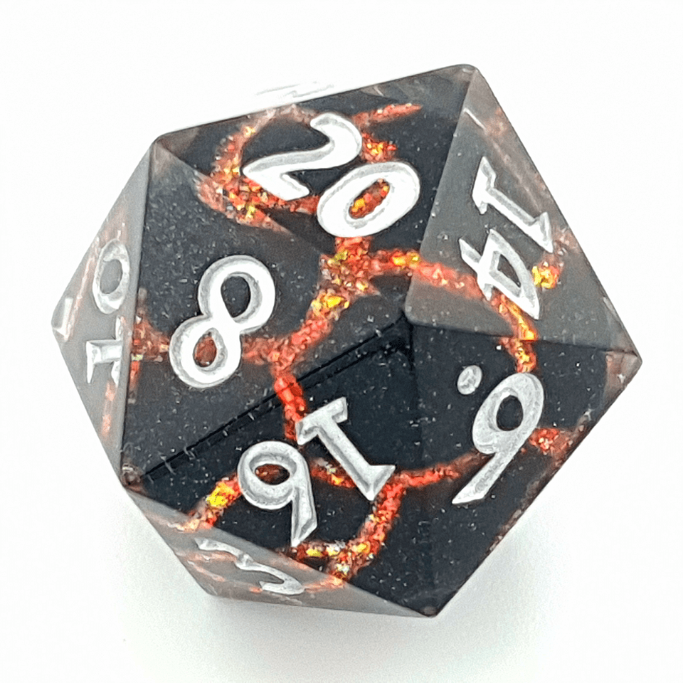 Tabletop Dominion DICE Cleric's Vein | Art Core Dice | 7 Piece Set