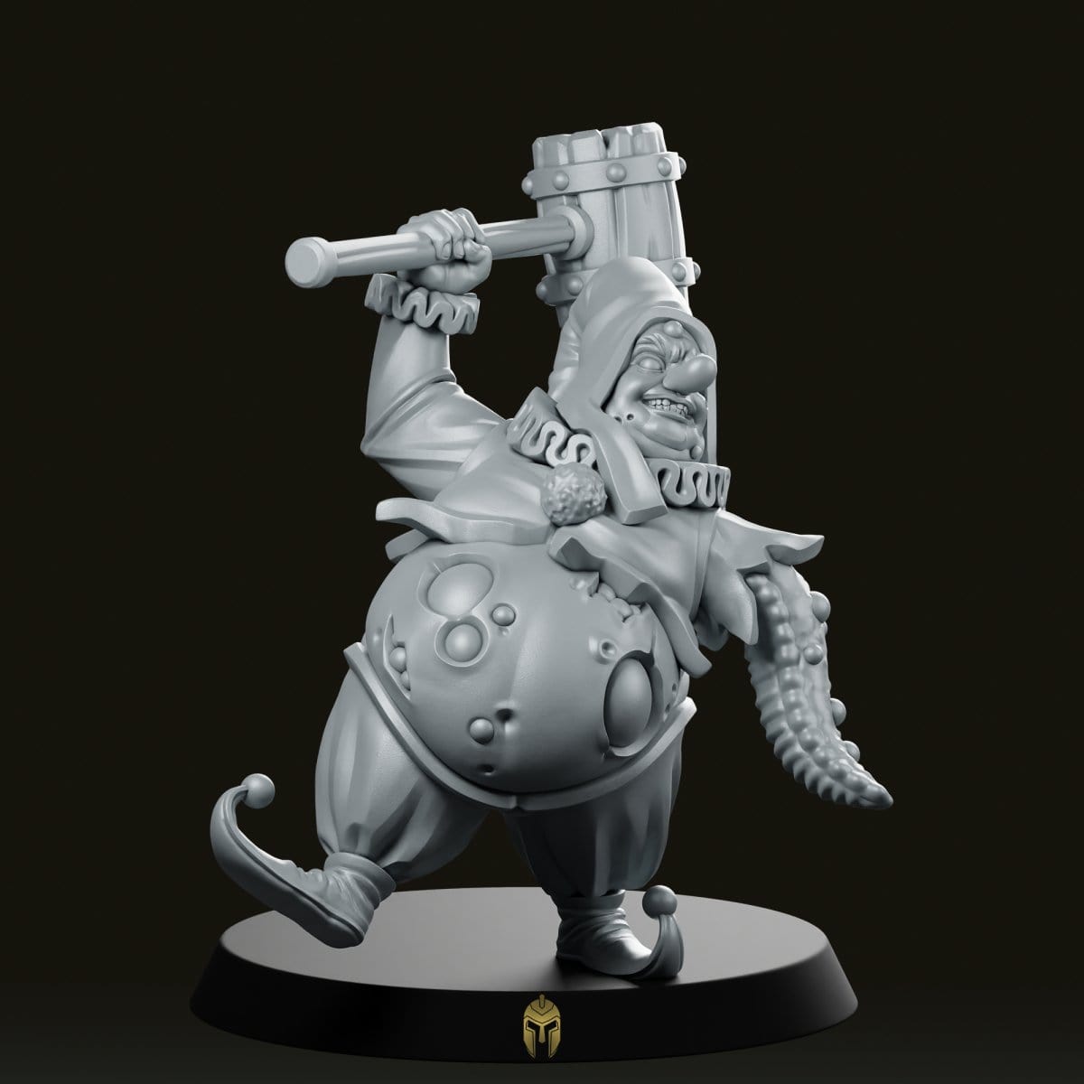 We Print Miniatures Fantasy Corrupted Clown Fantasy Miniature