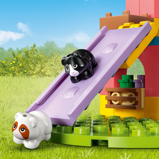 Curious Minds Toys & Games > Toys > Construction Toys > Interlocking Blocks > LEGO > Friends Lego Friends 42640 Guinea Pig Playground Toy Playset for Ages 5 and Up