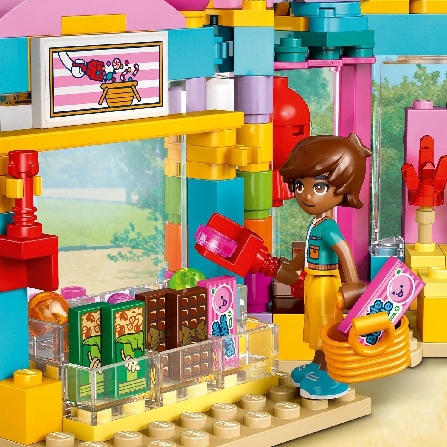 Curious Minds Toys & Games > Toys > Construction Toys > Interlocking Blocks > LEGO > Friends Lego Friends 42649 Heartlake City Candy Store Playset for Ages 6 & Up