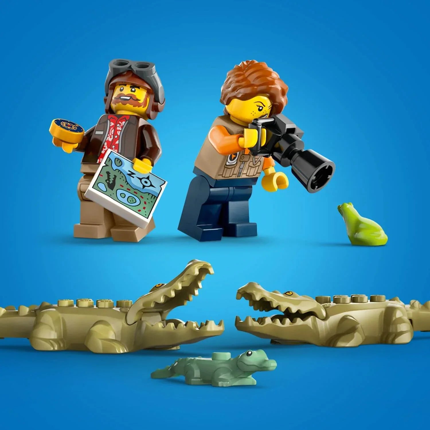 Curious Minds Toys & Games > Toys > Construction Toys > Interlocking Blocks > LEGO > LEGO City Lego City 60425 Jungle Explorer Water Plane Playset for Ages 6 and Up