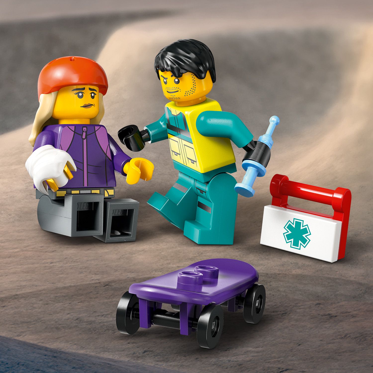Curious Minds Toys & Games > Toys > Construction Toys > Interlocking Blocks > LEGO > LEGO City Lego City 60451 Emergency Ambulance Playset for Ages 5 and Up