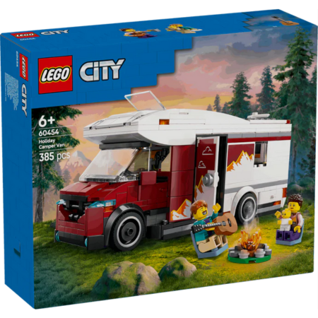 Curious Minds Toys & Games > Toys > Construction Toys > Interlocking Blocks > LEGO > LEGO City Lego City 60454 Holiday Adventure Camper Van Playset for Ages 6 and Up