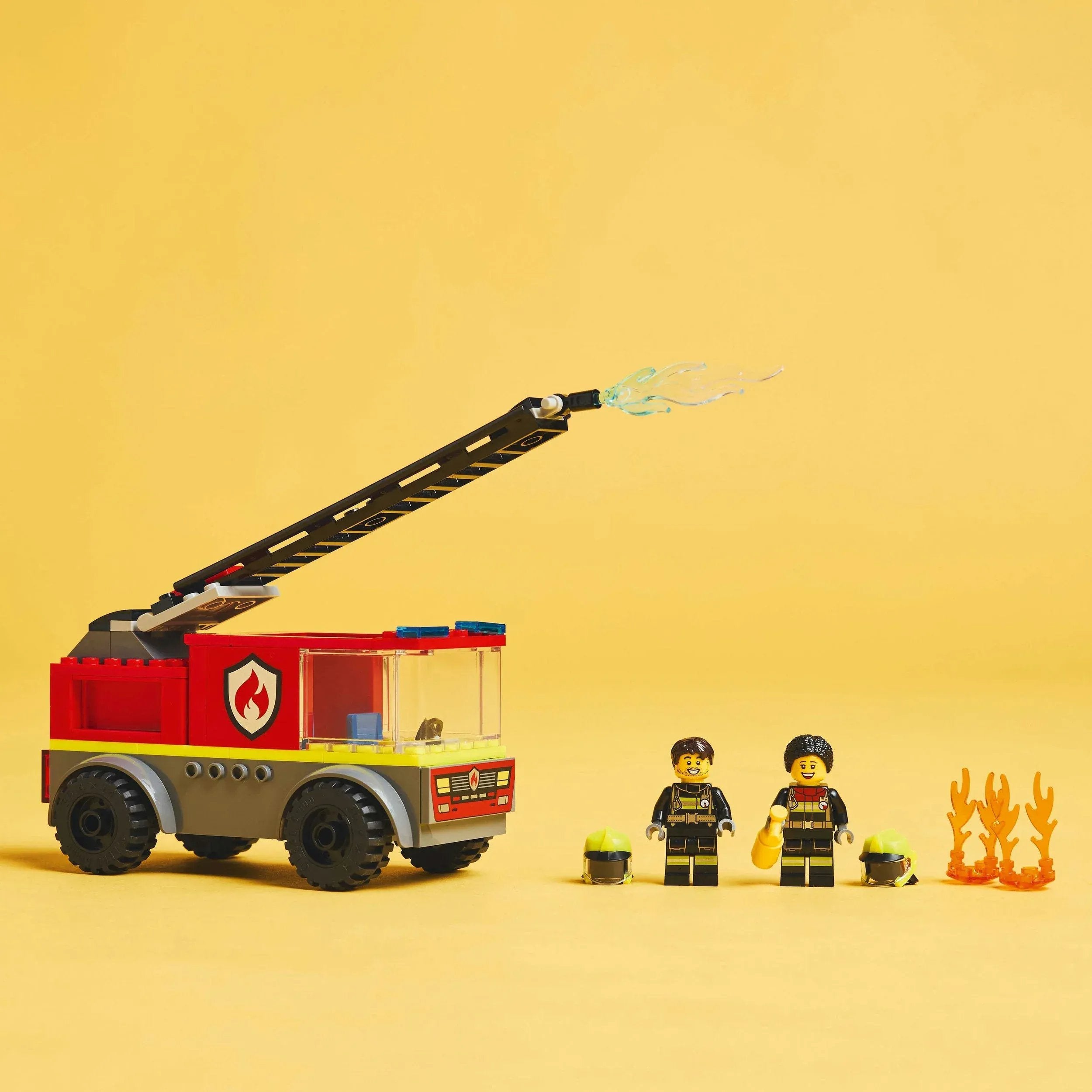 Curious Minds Toys & Games > Toys > Construction Toys > Interlocking Blocks > LEGO > LEGO City Lego City 60463 Fire Ladder Truck Buildable Playset for Ages 4 and Up
