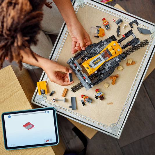 Curious Minds Toys & Games > Toys > Construction Toys > Interlocking Blocks > LEGO > LEGO City Lego City Big Vehicles 60466 Yellow Bulldozer Playset for Ages 8 & Up