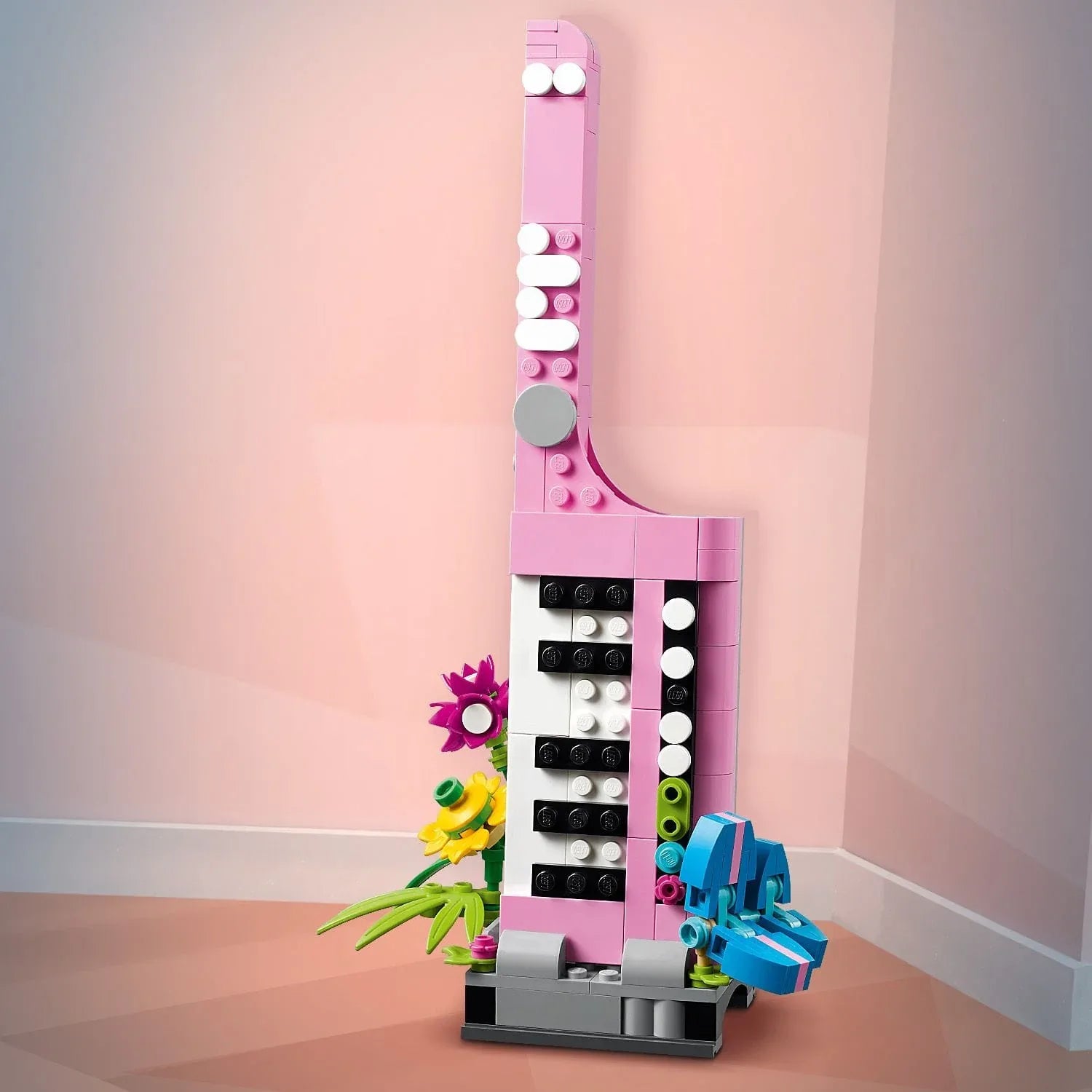 Curious Minds Toys & Games > Toys > Construction Toys > Interlocking Blocks > LEGO > LEGO Creator Lego Creator 3 in 1 31169 Typewriter with Flowers for Ages 8 and Up