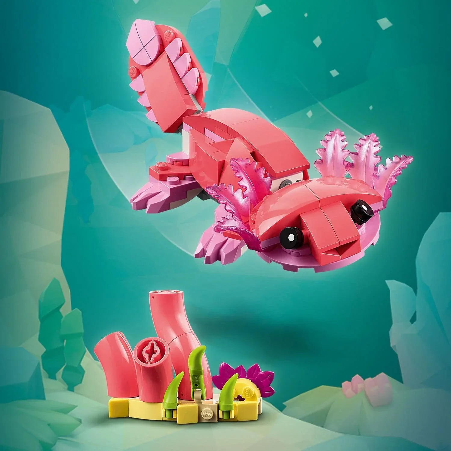 Curious Minds Toys & Games > Toys > Construction Toys > Interlocking Blocks > LEGO > LEGO Creator Lego Creator 3 in 1 31170 Wild Animals: Pink Flamingo for Ages 8 & Up