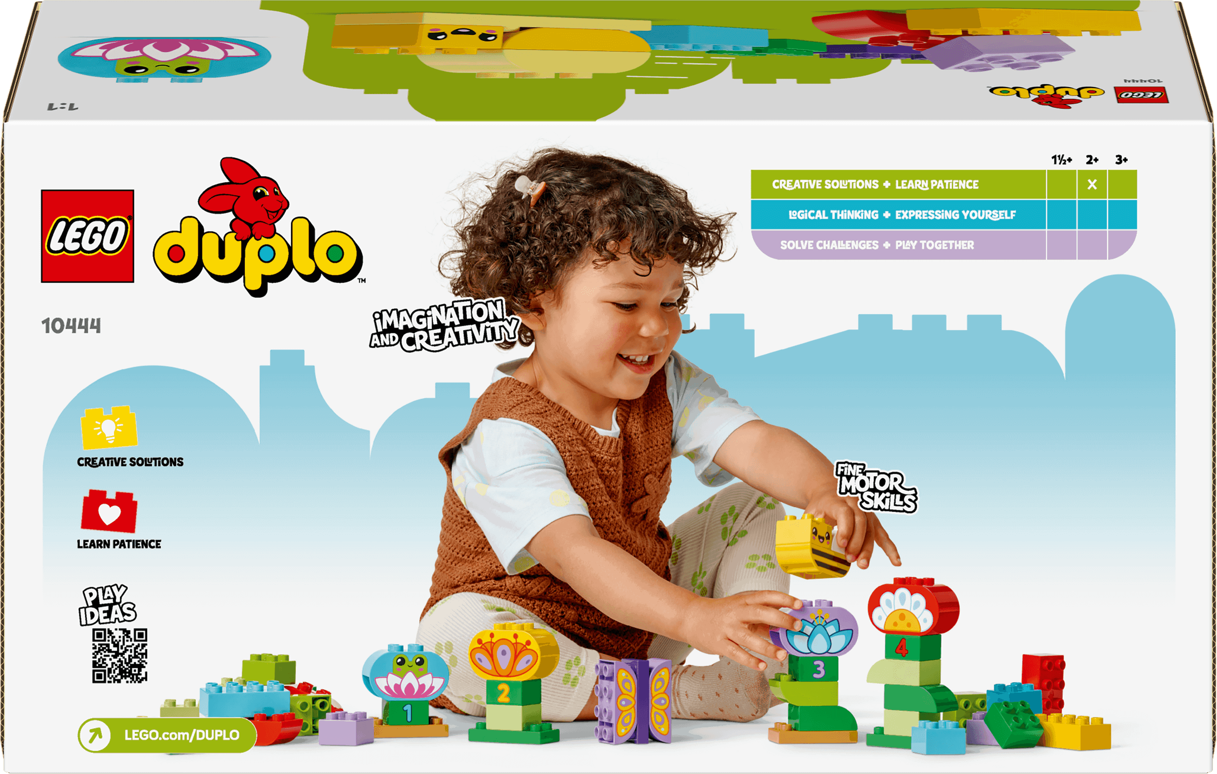 Curious Minds Toys & Games > Toys > Construction Toys > Interlocking Blocks > LEGO > LEGO Duplo Lego Duplo 10444 Creative Garden & Flowers for Toddlers Ages 2 and Up