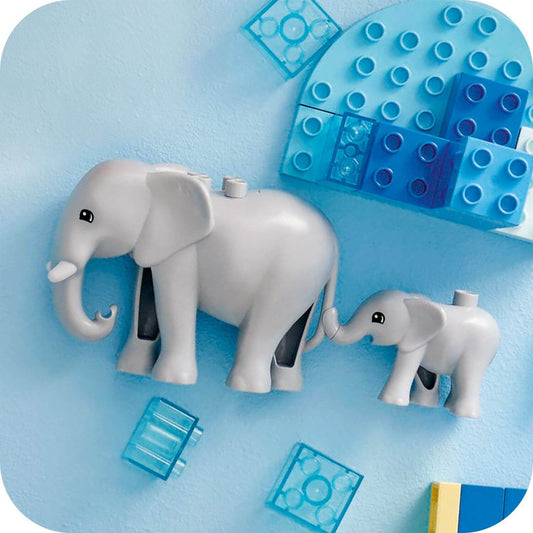 Curious Minds Toys & Games > Toys > Construction Toys > Interlocking Blocks > LEGO > LEGO Duplo Lego Duplo 10446 3 in 1 Wild Animal Families for Toddlers Ages 2 & Up