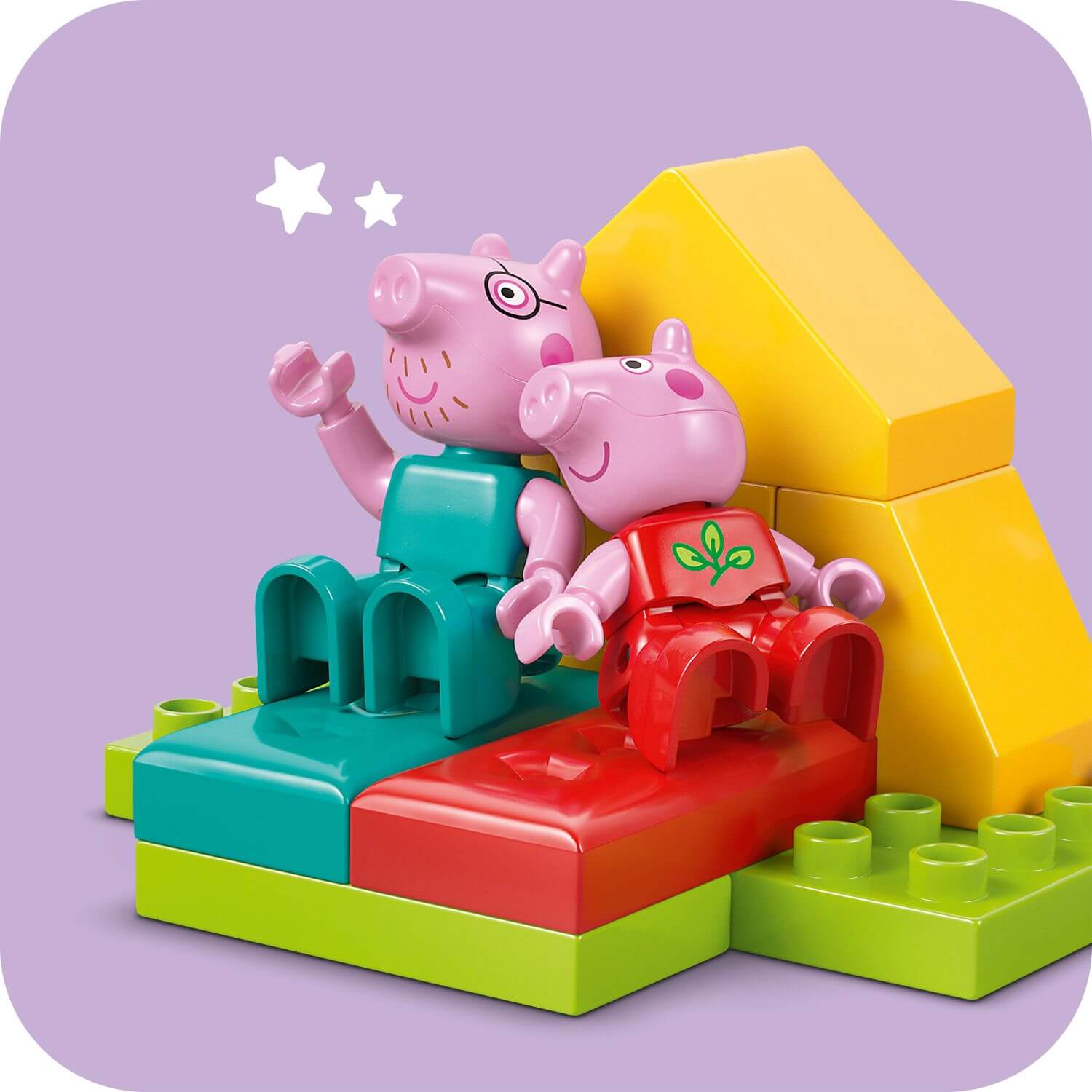 Curious Minds Toys & Games > Toys > Construction Toys > Interlocking Blocks > LEGO > LEGO Duplo Lego Duplo 10452 Peppa Pig Camping Trip Toy for Toddlers Ages 2 and Up