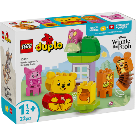 Curious Minds Toys & Games > Toys > Construction Toys > Interlocking Blocks > LEGO > LEGO Duplo Lego Duplo Disney 10457 Winnie the Pooh's Birthday Party for Ages 18M+