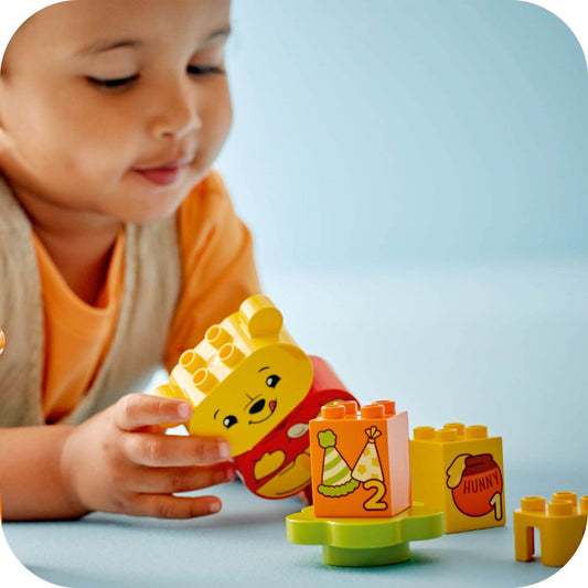 Curious Minds Toys & Games > Toys > Construction Toys > Interlocking Blocks > LEGO > LEGO Duplo Lego Duplo Disney 10457 Winnie the Pooh's Birthday Party for Ages 18M+