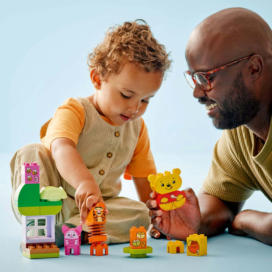 Curious Minds Toys & Games > Toys > Construction Toys > Interlocking Blocks > LEGO > LEGO Duplo Lego Duplo Disney 10457 Winnie the Pooh's Birthday Party for Ages 18M+
