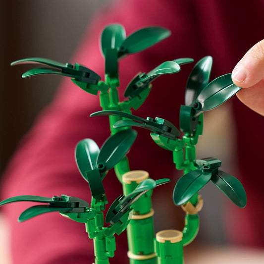 Curious Minds Toys & Games > Toys > Construction Toys > Interlocking Blocks > LEGO > LEGO Flowers Lego Botanicals 10344 Lucky Bamboo Building Set for Adults Age 18 & Up