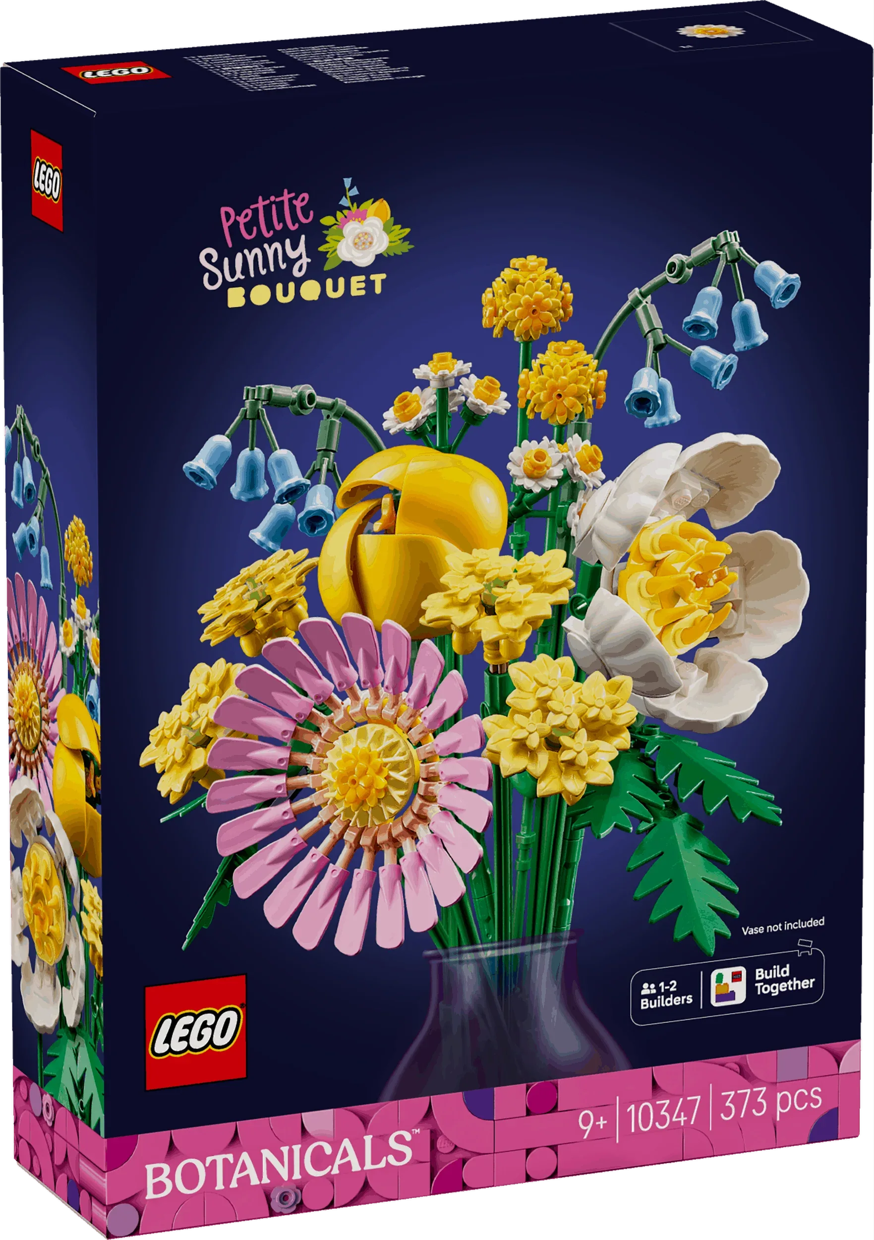 Curious Minds Toys & Games > Toys > Construction Toys > Interlocking Blocks > LEGO > LEGO Flowers Lego Botanicals 10347 Petite Sunny Bouquet Buildable Gift for Ages 9+