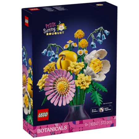 Curious Minds Toys & Games > Toys > Construction Toys > Interlocking Blocks > LEGO > LEGO Flowers Lego Botanicals 10347 Petite Sunny Bouquet Buildable Gift for Ages 9+