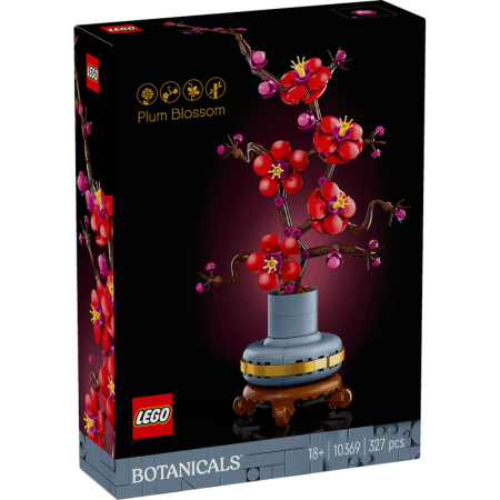 Curious Minds Toys & Games > Toys > Construction Toys > Interlocking Blocks > LEGO > LEGO Flowers Lego Botanicals 10369 Plum Blossom Building Set for Adults Age 18 & Up