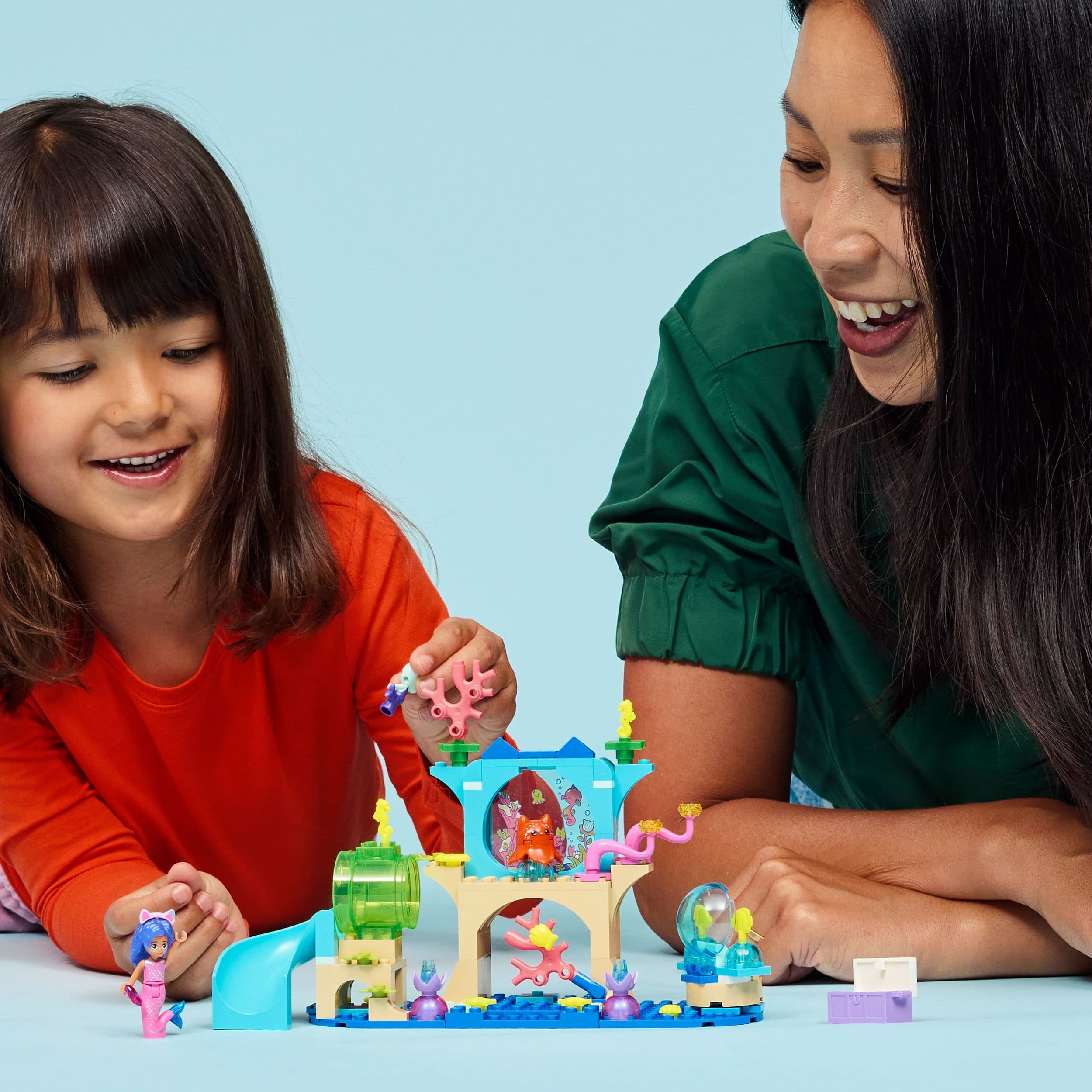 Curious Minds Toys & Games > Toys > Construction Toys > Interlocking Blocks > LEGO > LEGO Gabby's Dollhouse Lego Gabby's Dollhouse 11204 Mermaid Gabby's Aquarium Adventure Age 4+