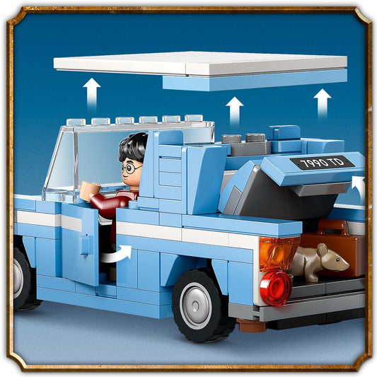 Curious Minds Toys & Games > Toys > Construction Toys > Interlocking Blocks > LEGO > LEGO Harry Potter Lego Harry Potter 76424 Flying Ford Anglia Playset for Ages 7 and Up