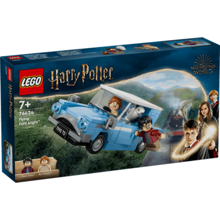 Curious Minds Toys & Games > Toys > Construction Toys > Interlocking Blocks > LEGO > LEGO Harry Potter Lego Harry Potter 76424 Flying Ford Anglia Playset for Ages 7 and Up