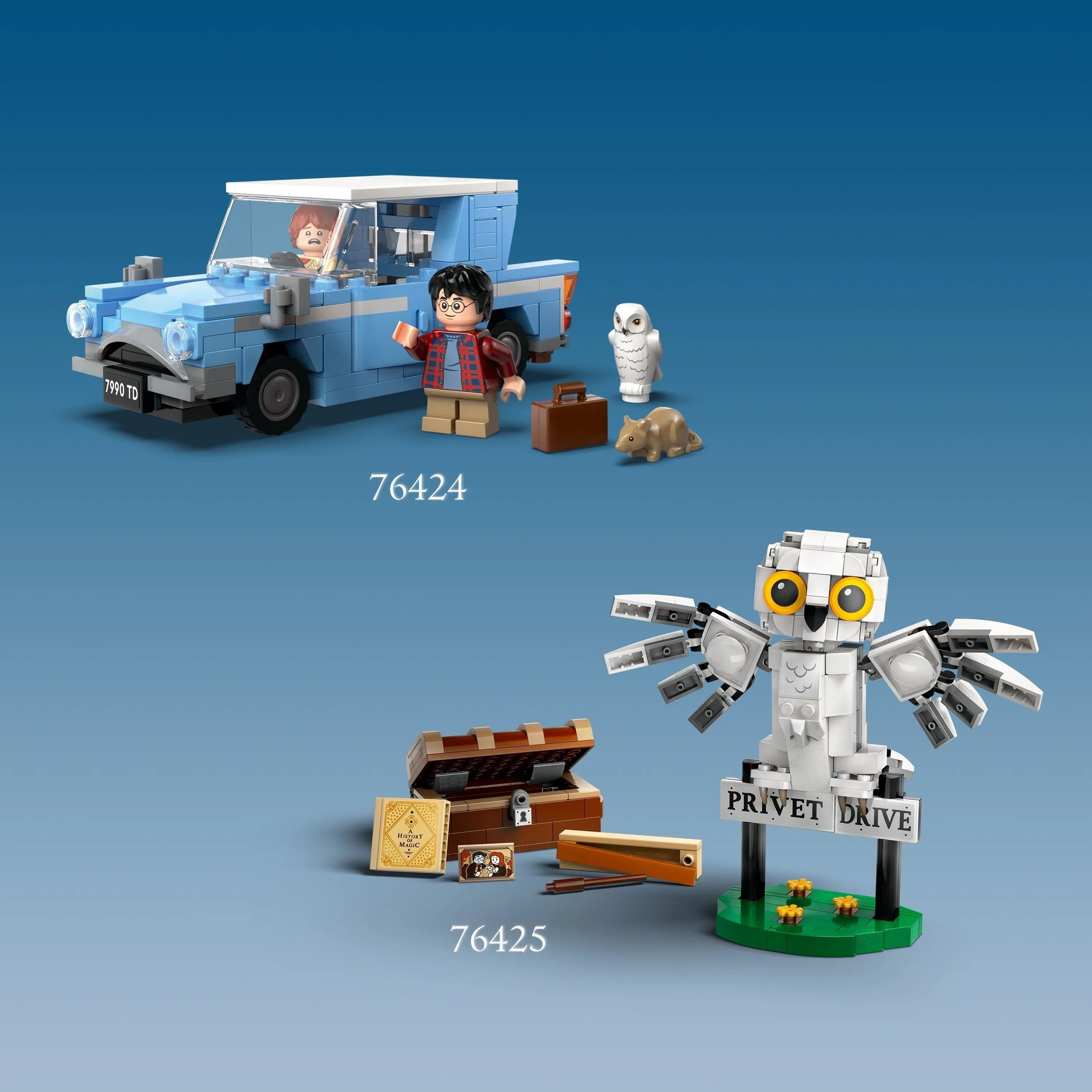 Curious Minds Toys & Games > Toys > Construction Toys > Interlocking Blocks > LEGO > LEGO Harry Potter Lego Harry Potter 76424 Flying Ford Anglia Playset for Ages 7 and Up