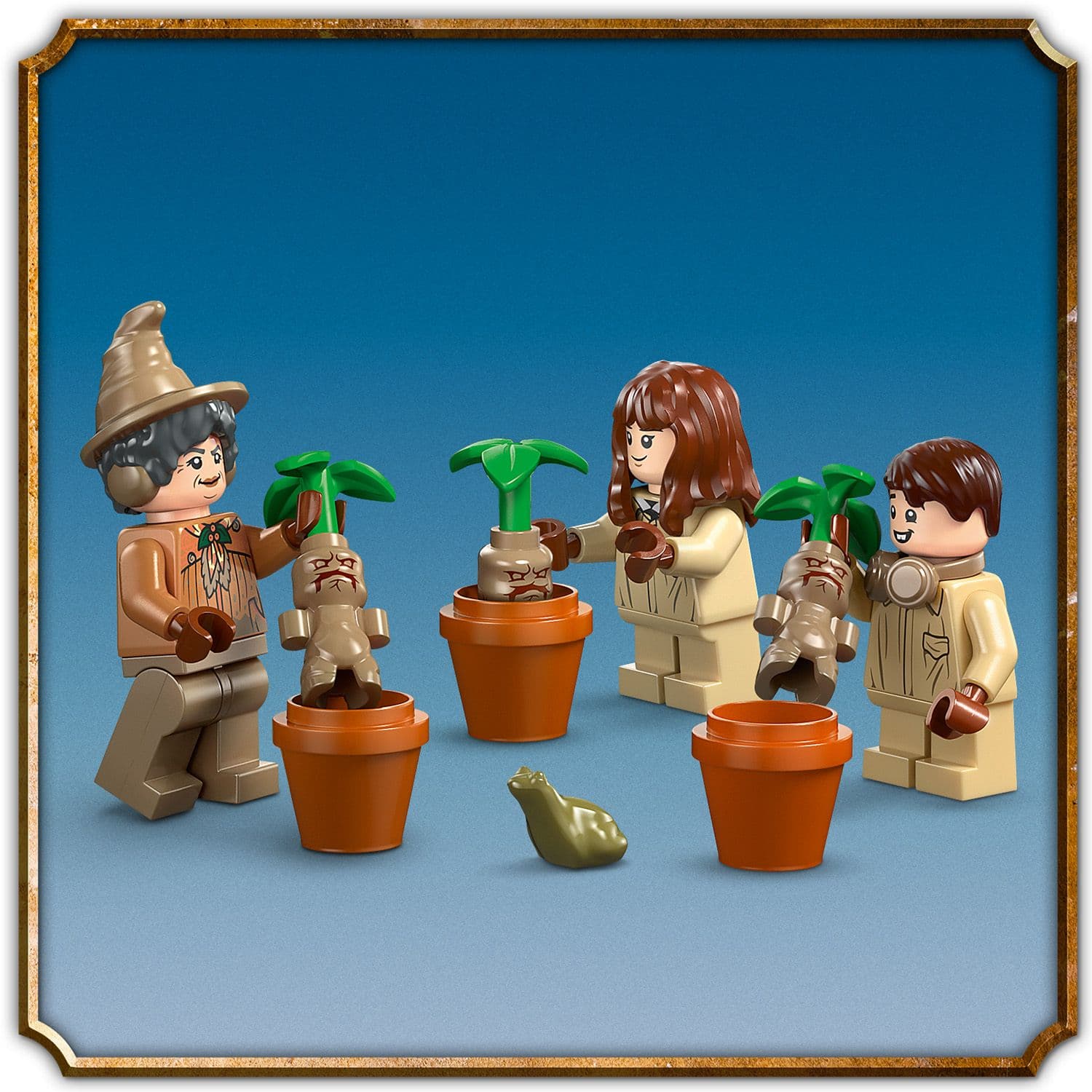 Curious Minds Toys & Games > Toys > Construction Toys > Interlocking Blocks > LEGO > LEGO Harry Potter Lego Harry Potter 76445 Hogwarts Castle: Herbology Class for Ages 8+
