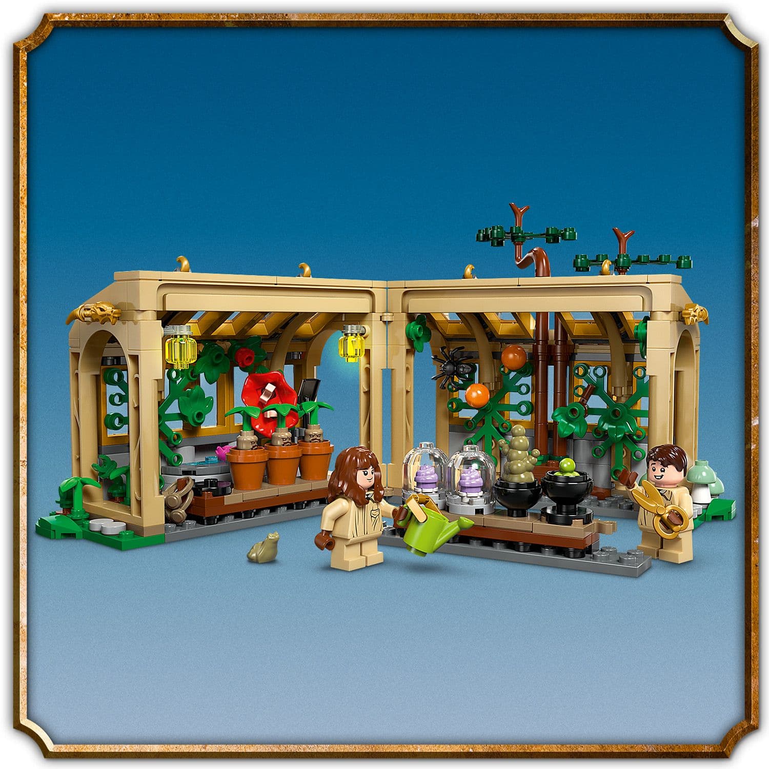 Curious Minds Toys & Games > Toys > Construction Toys > Interlocking Blocks > LEGO > LEGO Harry Potter Lego Harry Potter 76445 Hogwarts Castle: Herbology Class for Ages 8+