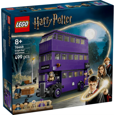 Curious Minds Toys & Games > Toys > Construction Toys > Interlocking Blocks > LEGO > LEGO Harry Potter Lego Harry Potter 76446 Knight Bus Adventure Playset for Ages 8 and Up
