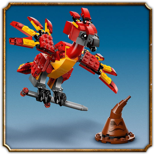 Curious Minds Toys & Games > Toys > Construction Toys > Interlocking Blocks > LEGO > LEGO Harry Potter Lego Harry Potter 76448 Fawkes: Dumbledore's Phoenix for Ages 8 and Up