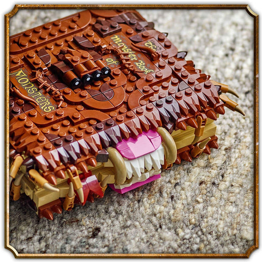 Curious Minds Toys & Games > Toys > Construction Toys > Interlocking Blocks > LEGO > LEGO Harry Potter Lego Harry Potter 76449 Chomping Monster Book of Monsters for Ages 9+