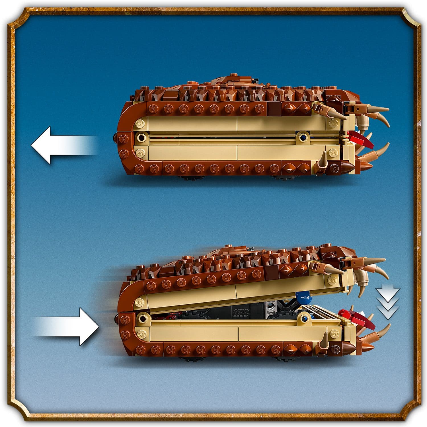 Curious Minds Toys & Games > Toys > Construction Toys > Interlocking Blocks > LEGO > LEGO Harry Potter Lego Harry Potter 76449 Chomping Monster Book of Monsters for Ages 9+