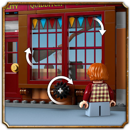 Curious Minds Toys & Games > Toys > Construction Toys > Interlocking Blocks > LEGO > LEGO Harry Potter Lego Harry Potter 76452 Quality Quidditch Supplies & Ice Cream Parlour